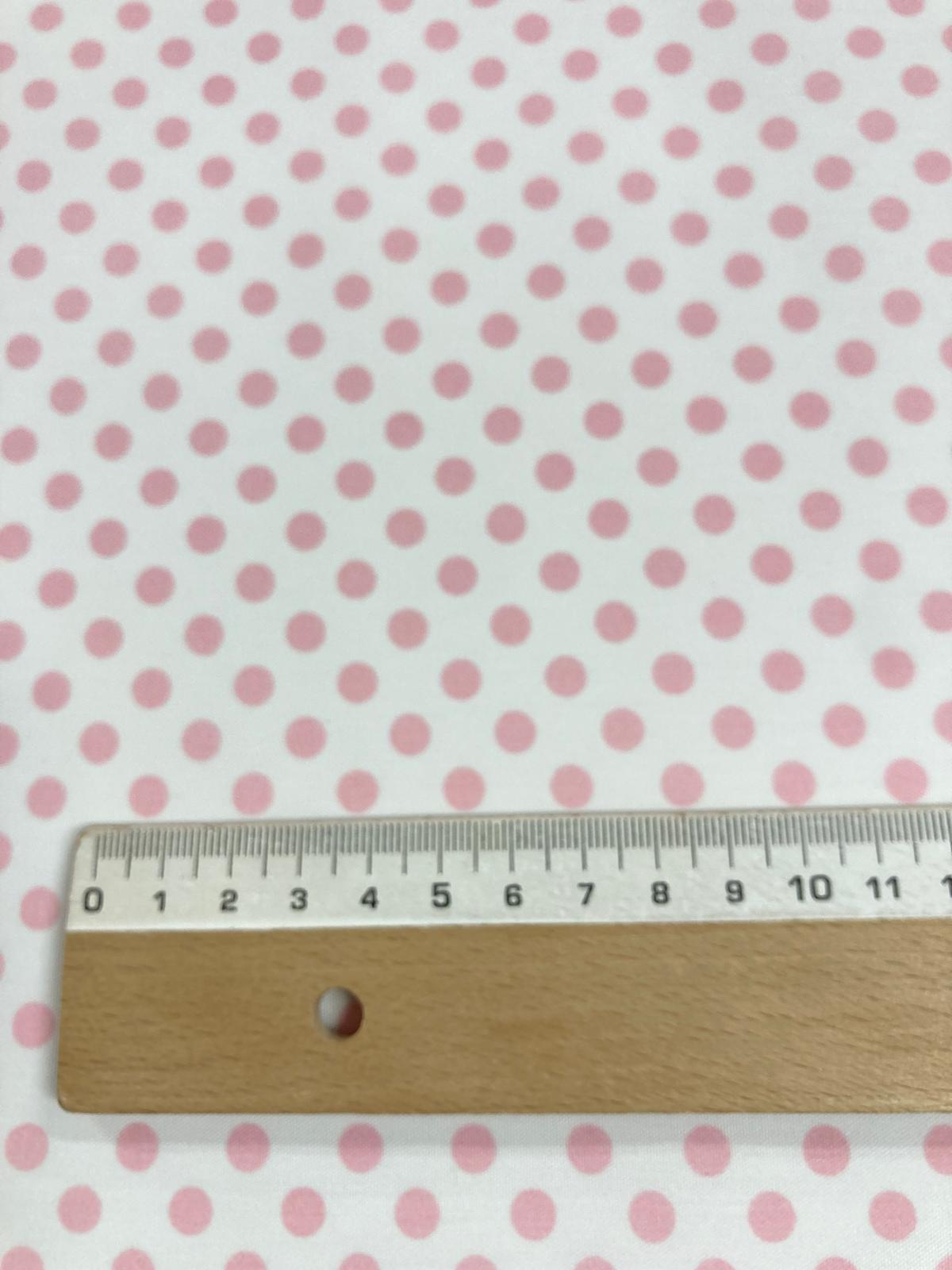 Popelín Flamenca blanco l.rosa