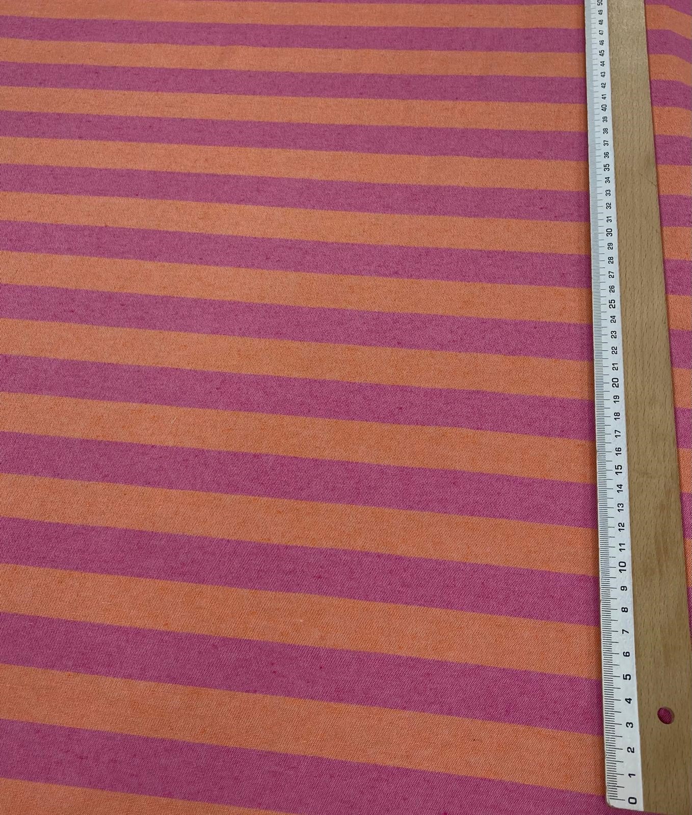 Raya bicolar Fucsia/naranja