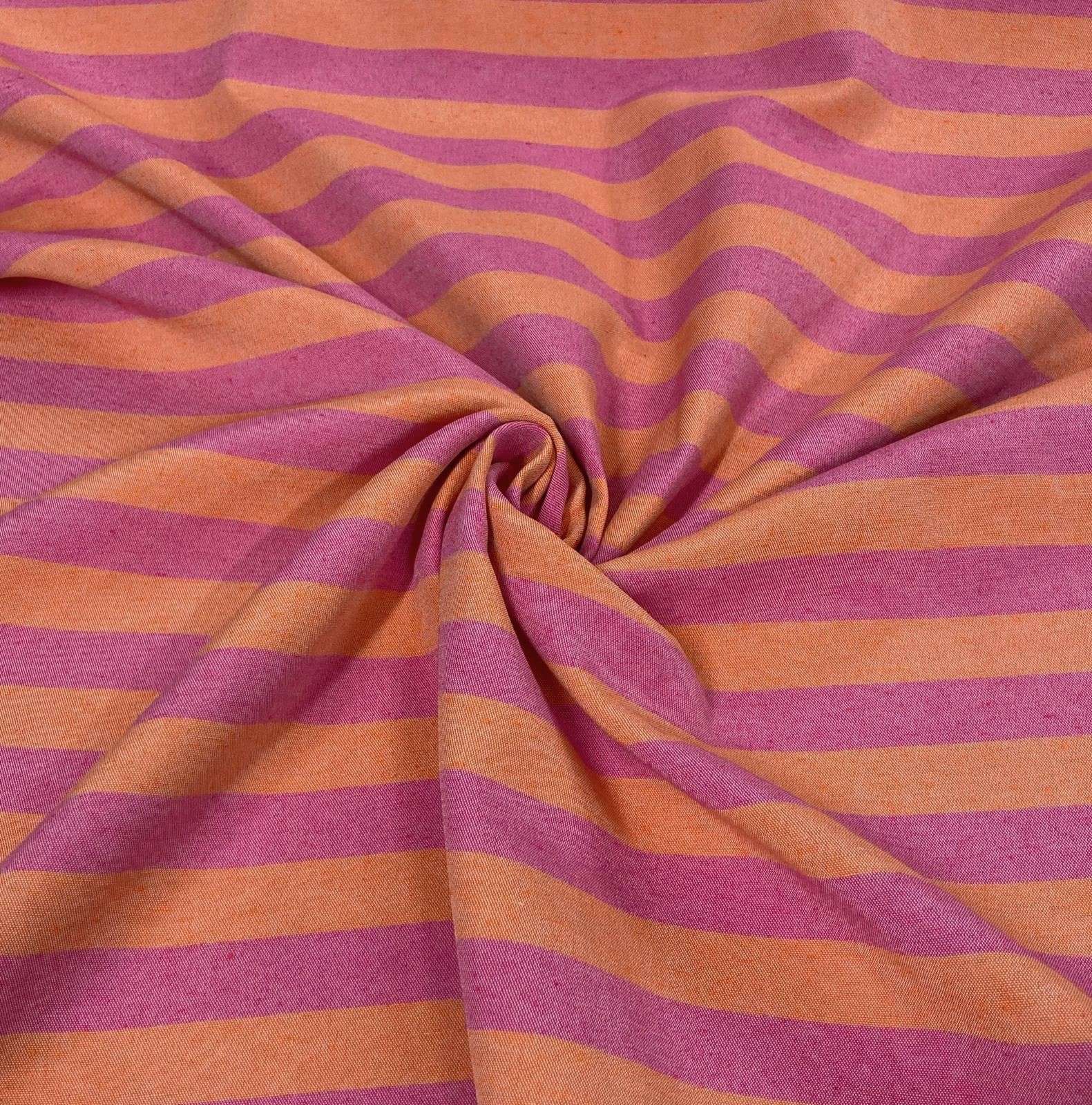 Raya bicolar Fucsia/naranja