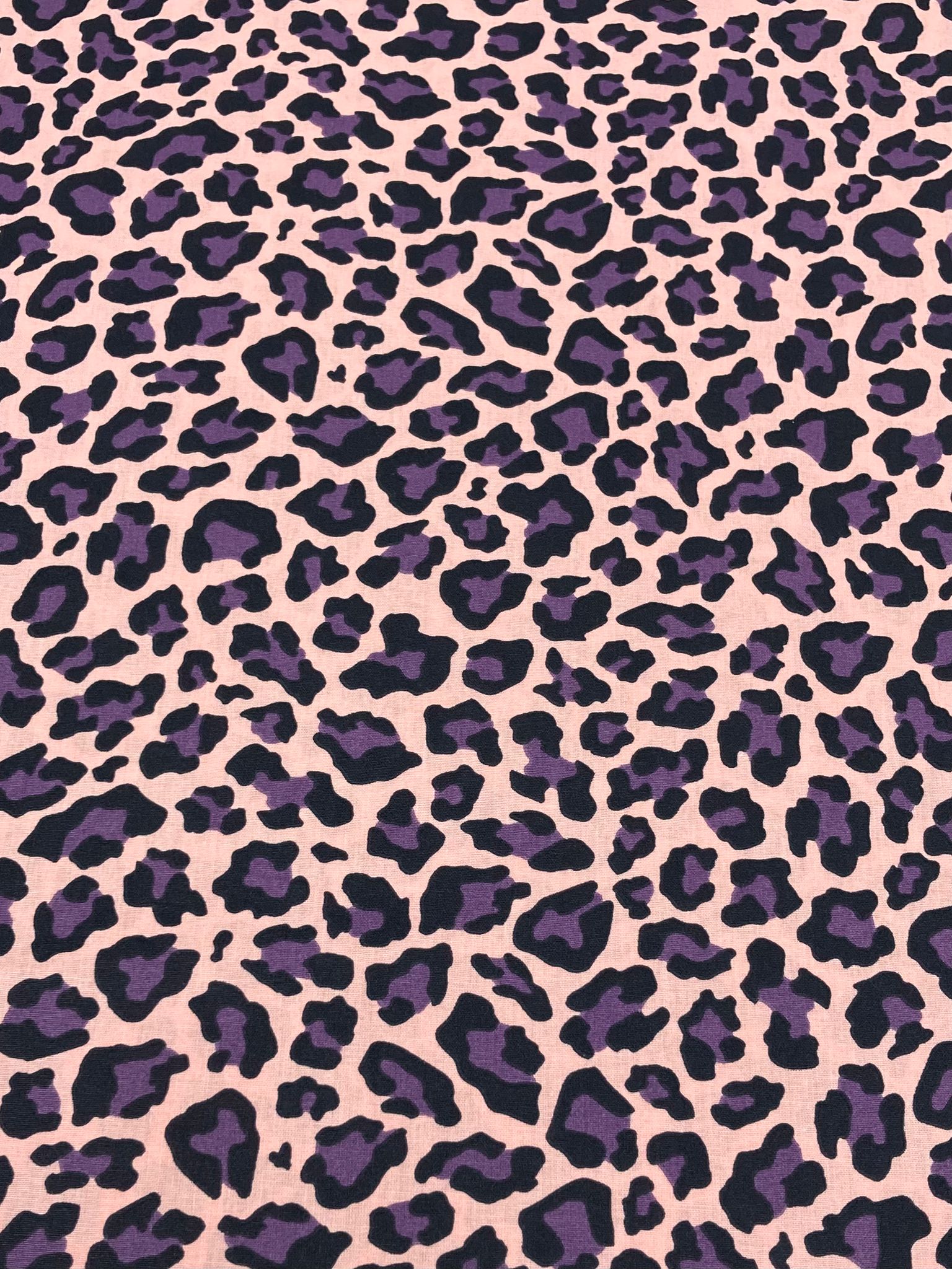 Algodón leopardo rosa