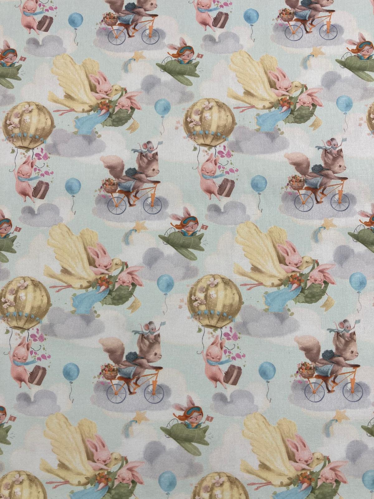 Algodón animalitos pastel