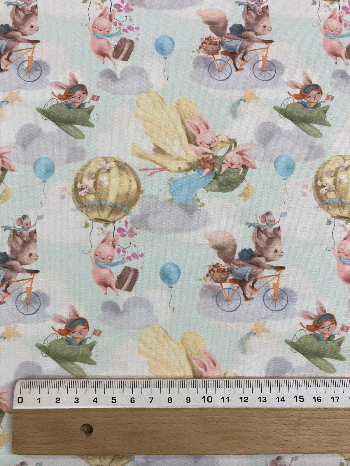 Algodón animalitos pastel