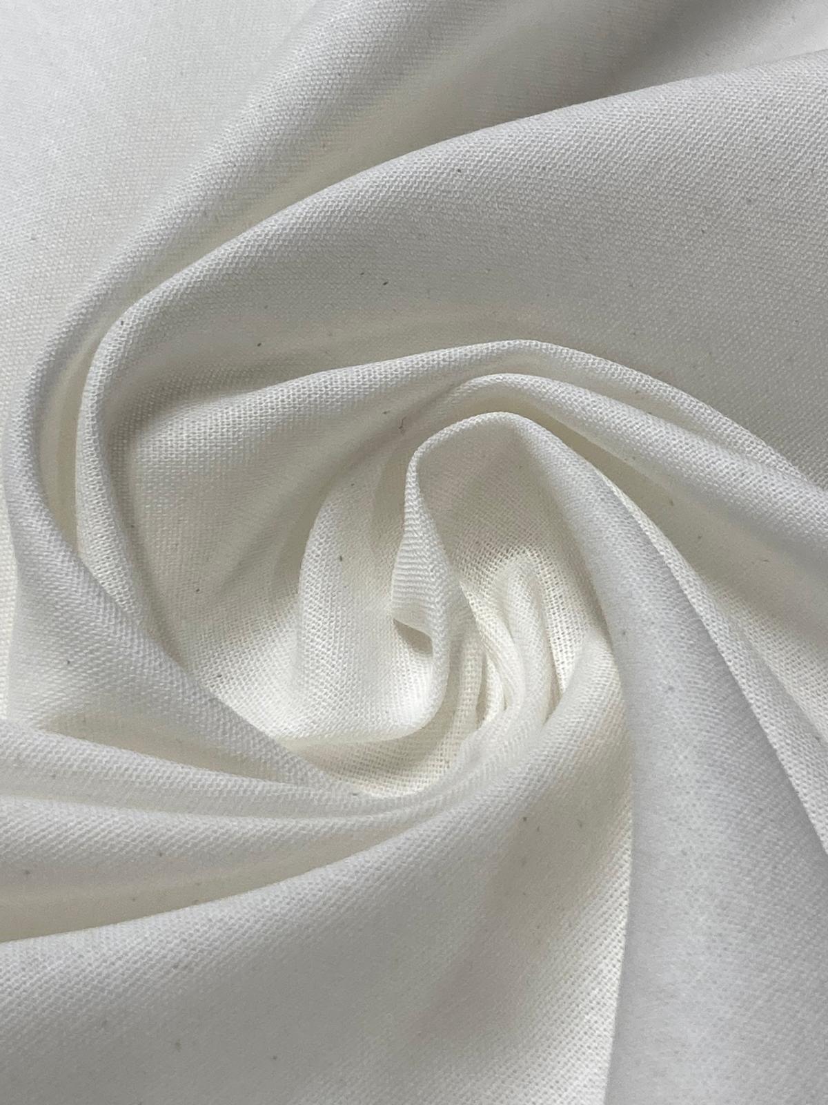 Algodón liso Mali blanco roto