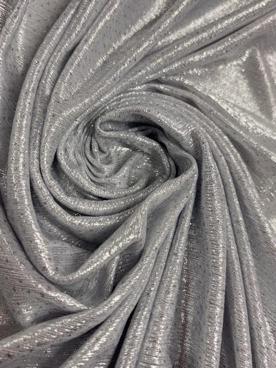 Lycra glitter plata