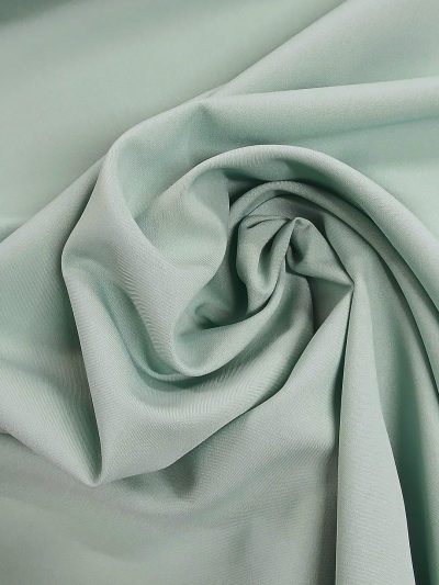 Strech liso verde empolvado